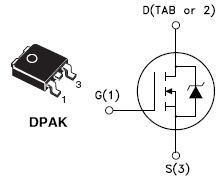 STD100N3LF3, N-channel 30V - 0.0045? - 80A - DPAK Planar STripFET™ II Power MOSFET